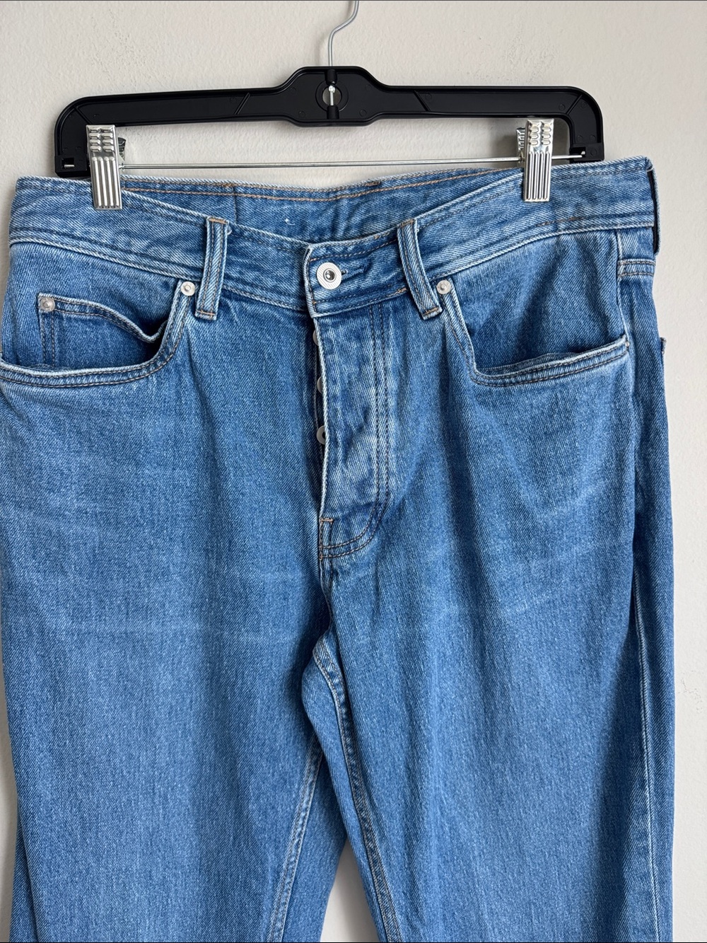 prAna Carlsbad 760 Standard Straight Organic Cotton Button Fly Jeans Men’s 32x32 - Picture 2 of 12